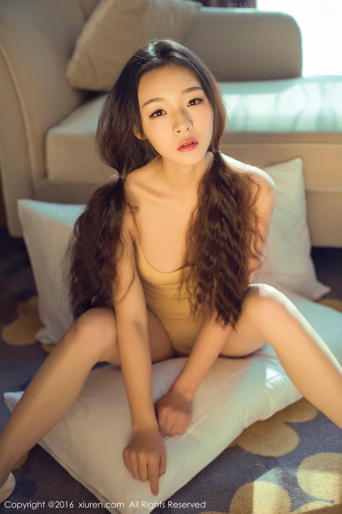 图片[5]-[XiuRen秀人网]VOL.648 嫩模尤Una娜居家私房性感肉色连体体操服撩人姿势极致诱惑写真70P-秀人网官方网站